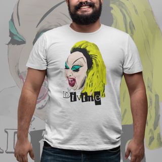 Nome do produtoT-shirt Plus Size Divine Punk