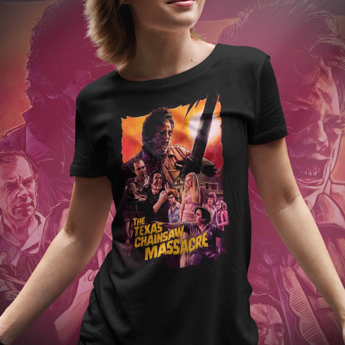 Nome do produto: T-shirt The Texas Chainsaw Massacre