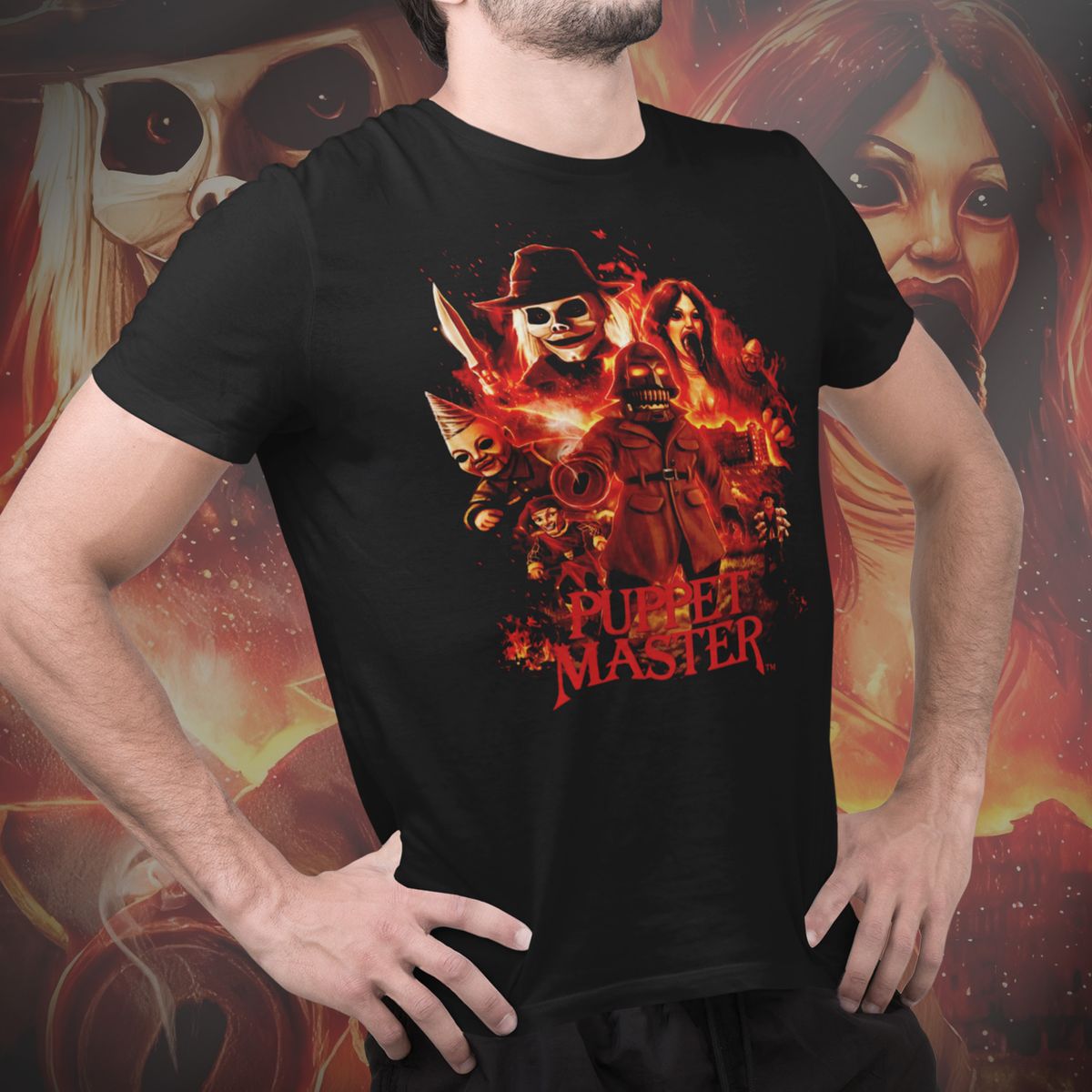 Nome do produto: T-shirt Quality Puppet Master 4