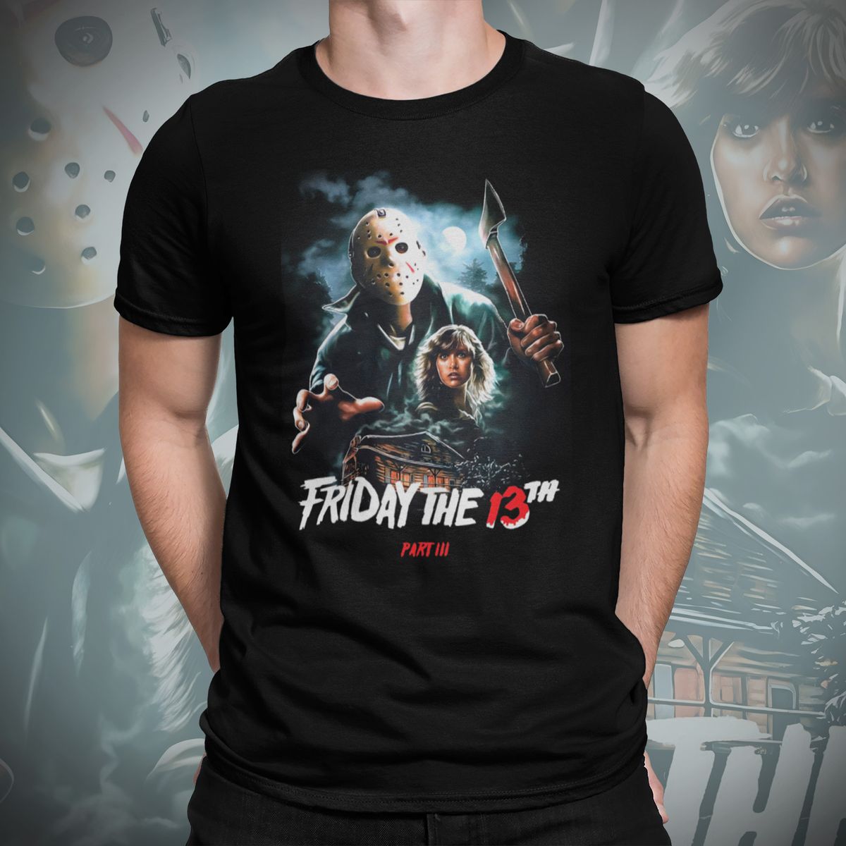 Nome do produto: T-shirt Classic Friday the 13th part 3