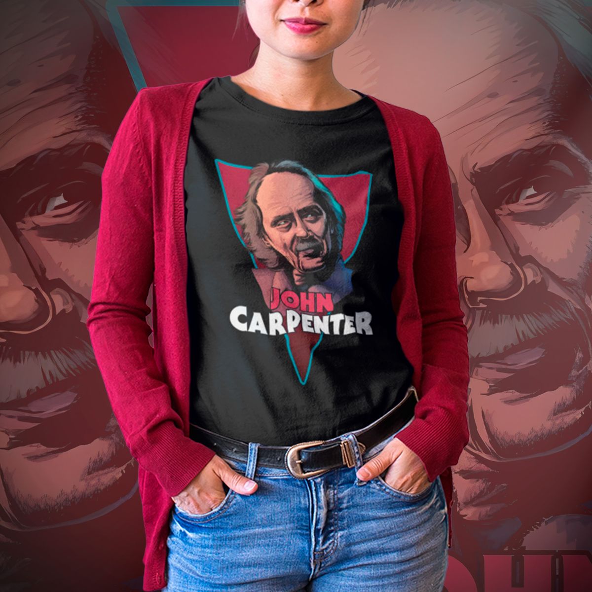 Nome do produto: T-shirt Quality Master John Carpenter