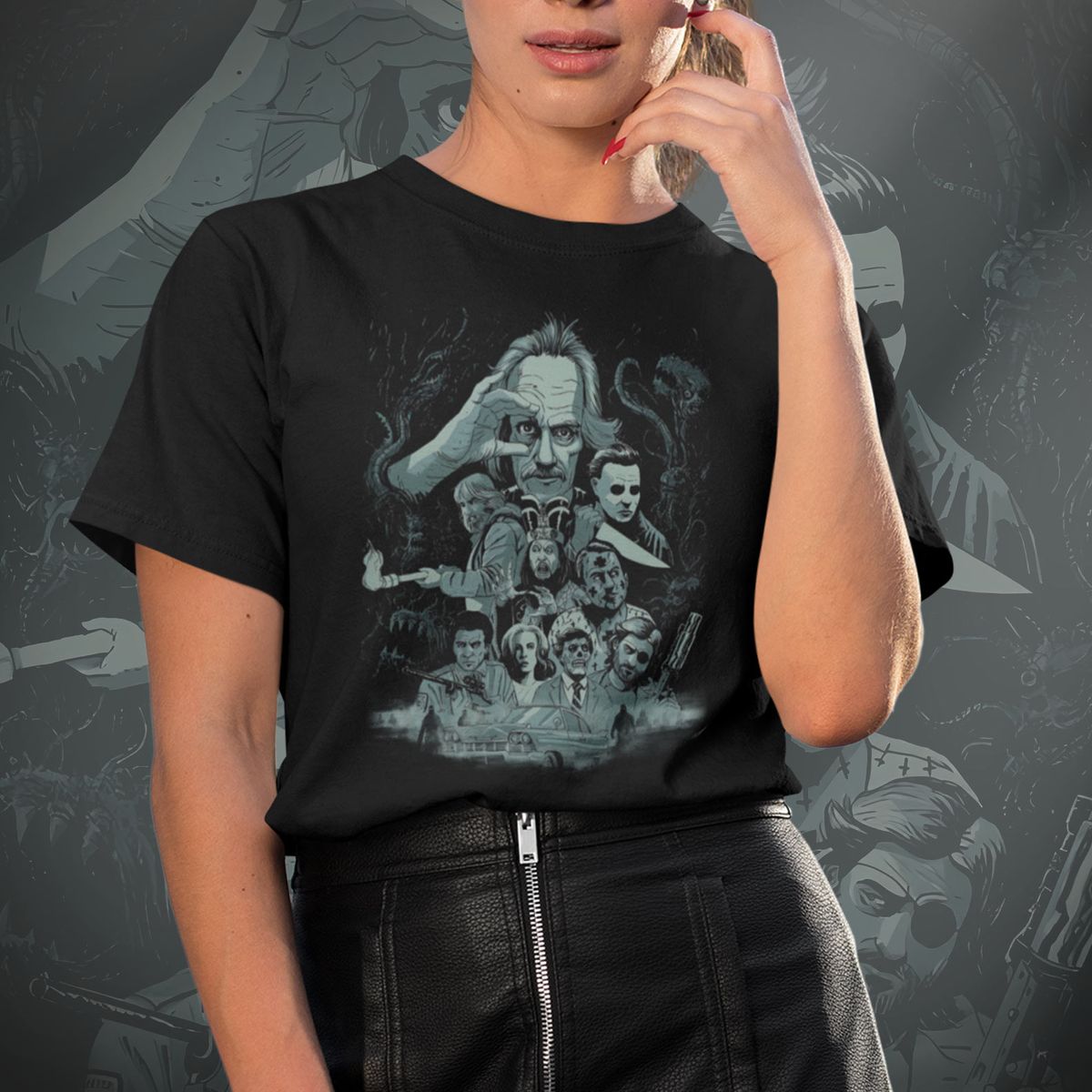 Nome do produto: T-shirt Quality John Carpenter World