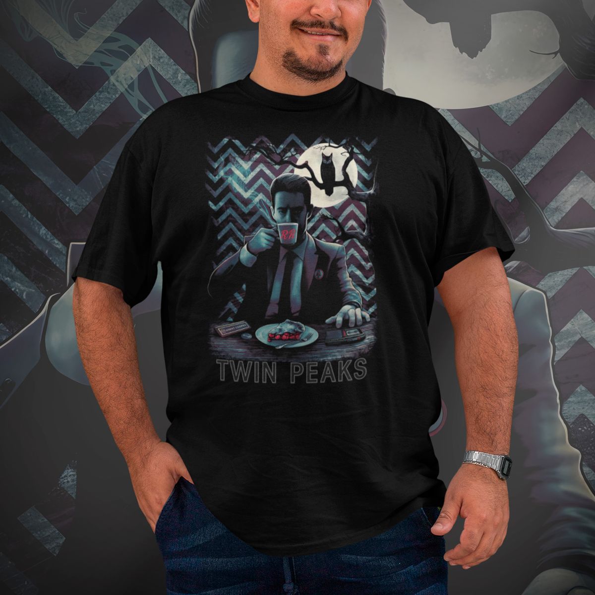 Nome do produto: T-shirt Plus Size Twin Peaks