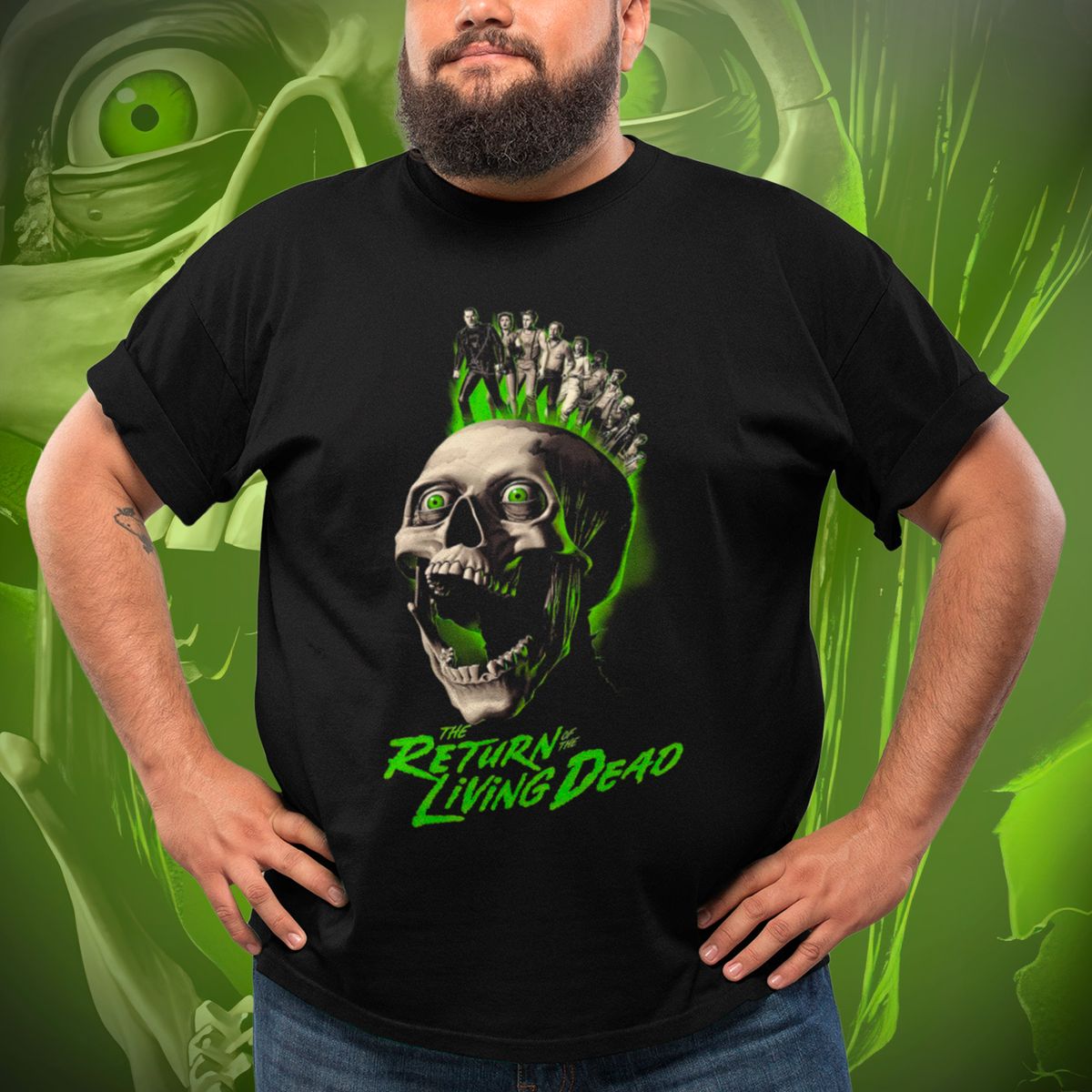 Nome do produto: T-shirt Plus Size Return of the Living Dead