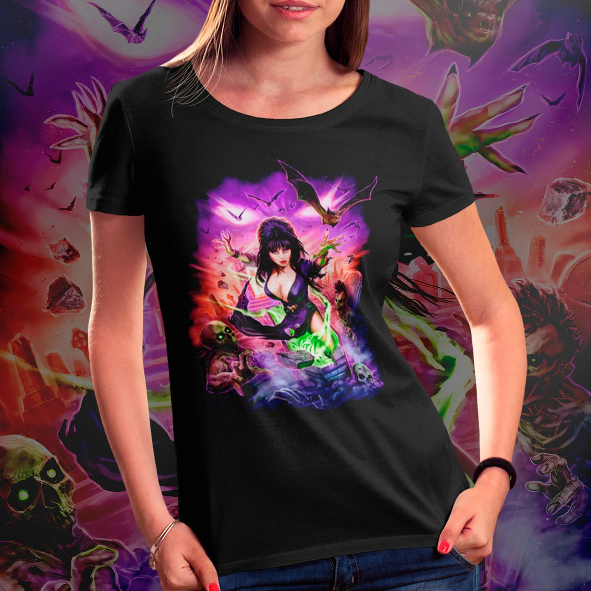 Nome do produto: T-shirt Quality Elvira