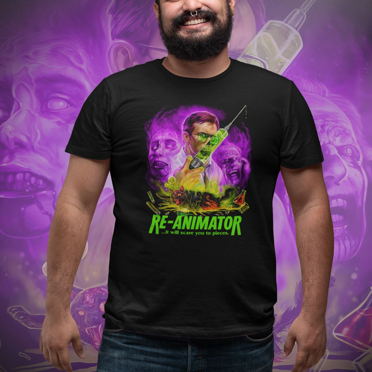 Nome do produto: T-shirt Plus Size Reanimator