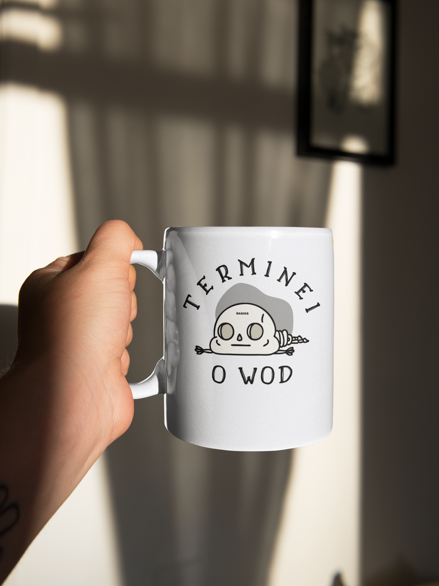 Nome do produto: Caneca - Terminei o Wod