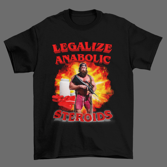 Camiseta Liver King : Legalize Anabolic Steroids