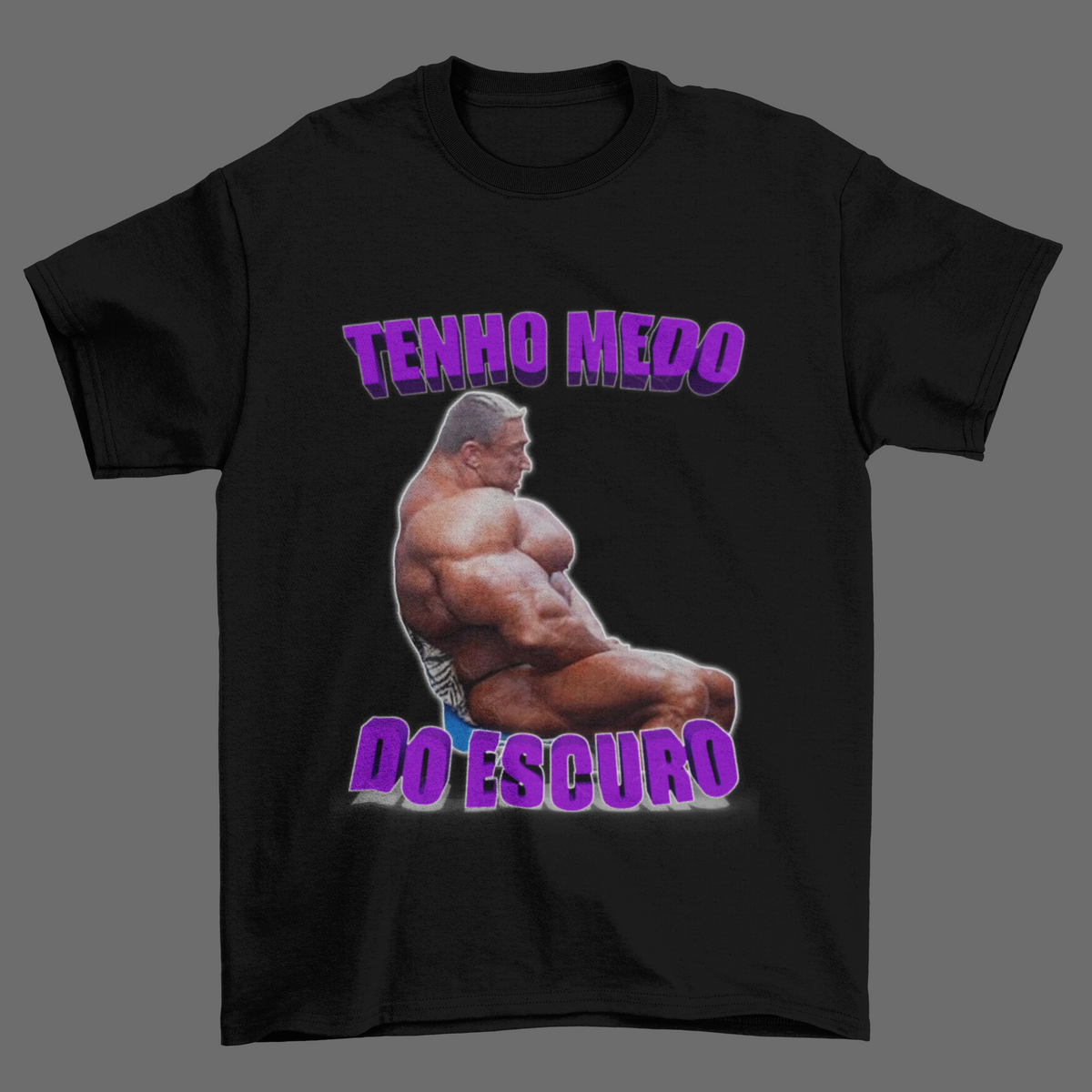 Nome do produto: Camiseta EU TENHO MEDO DO ESCURO