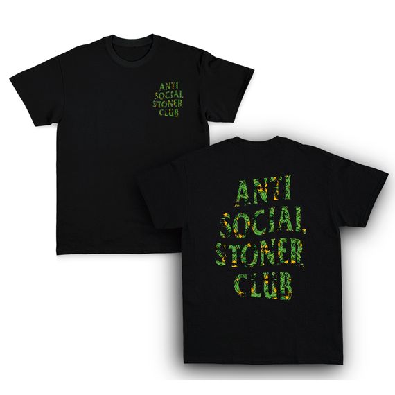 Camiseta Anti Social Stoner Club