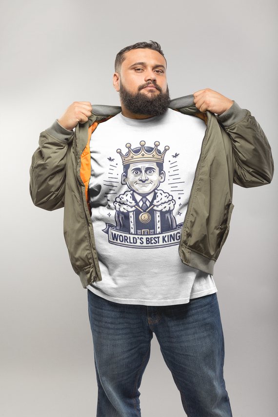 Camiseta Plus Size Unisex - King Michael
