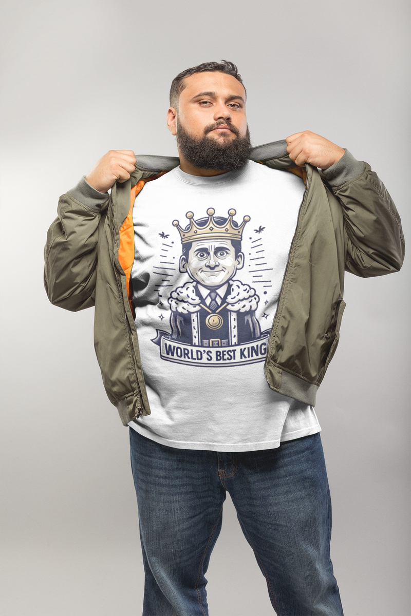 Nome do produto: Camiseta Plus Size Unisex - King Michael