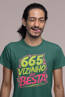 Nome do produtoCamiseta - 665 Vizinho da Besta