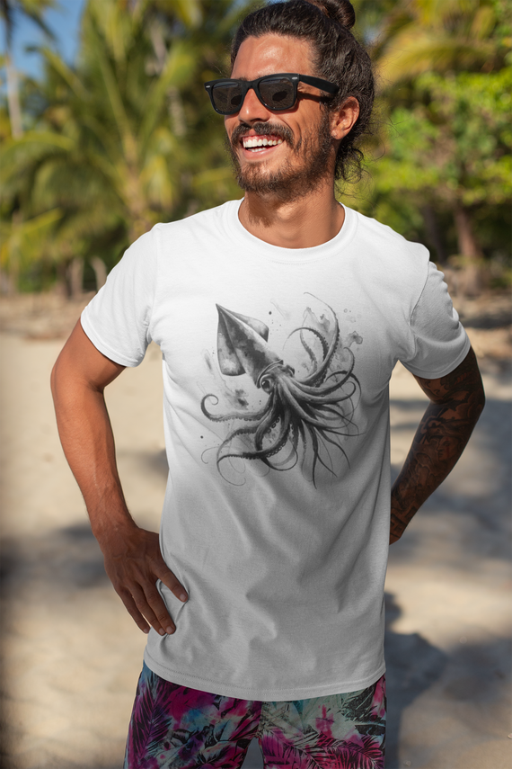 Camiseta - Ink Squid