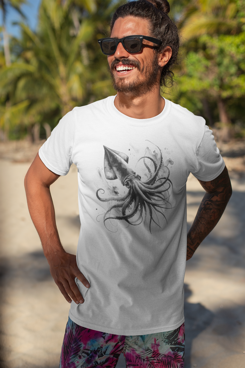 Nome do produto: Camiseta - Ink Squid