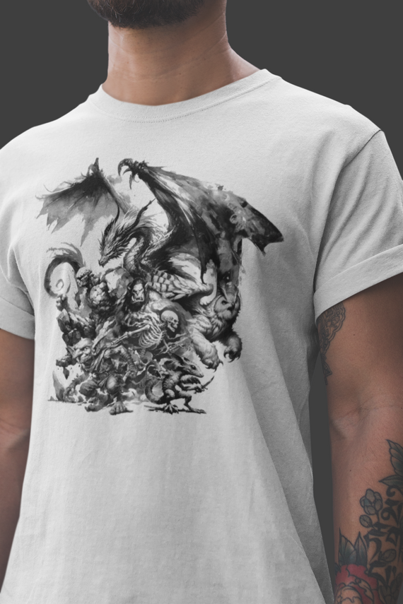 Camiseta - Monstros Clássicos RPG