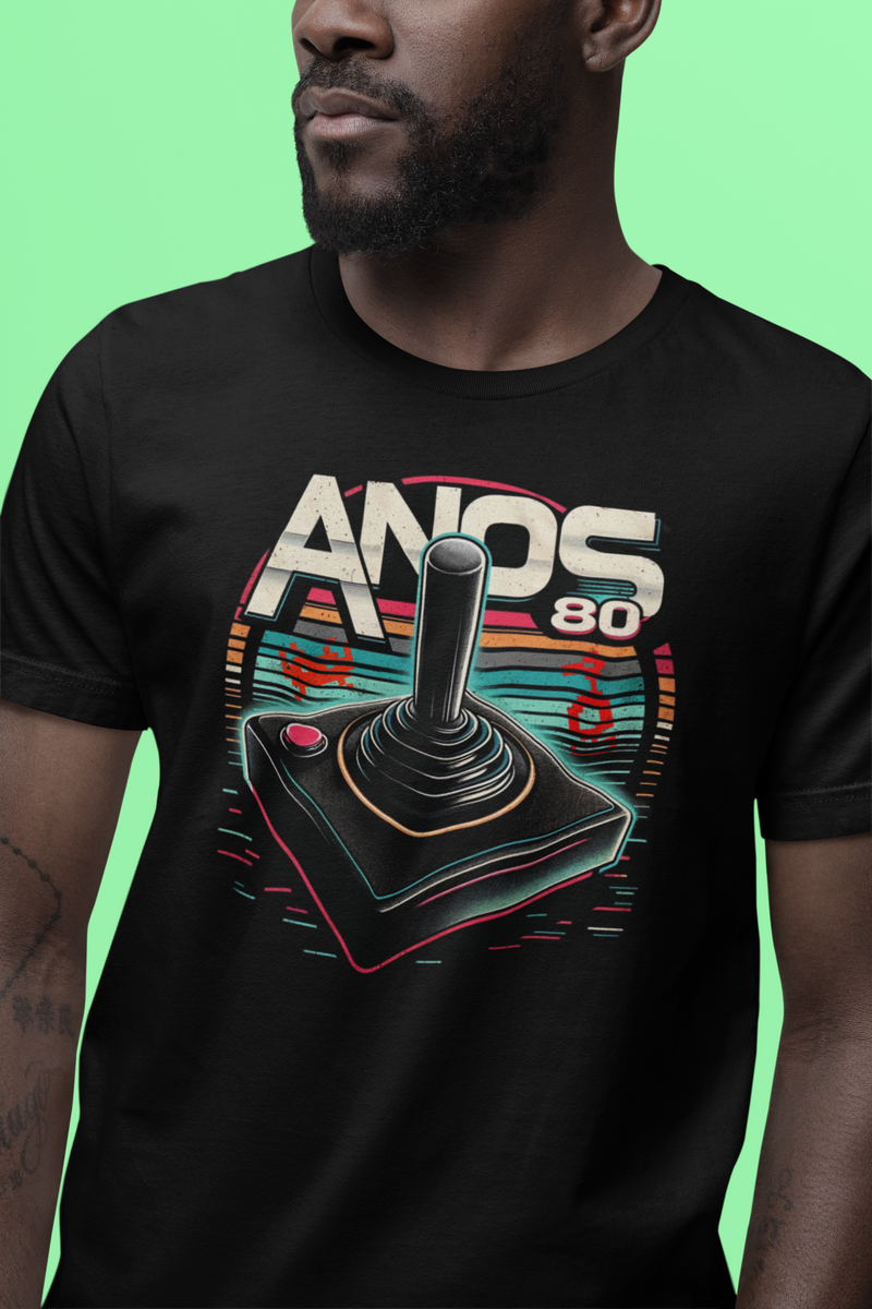 Nome do produto: Camiseta - Anos 80 Gamer