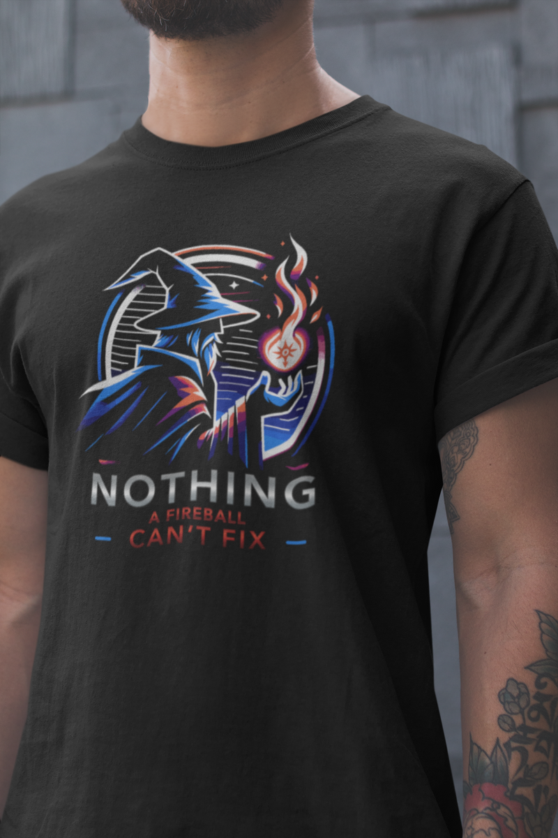 Nome do produto: Camiseta - Nothing a Fireball Can\'t Fix