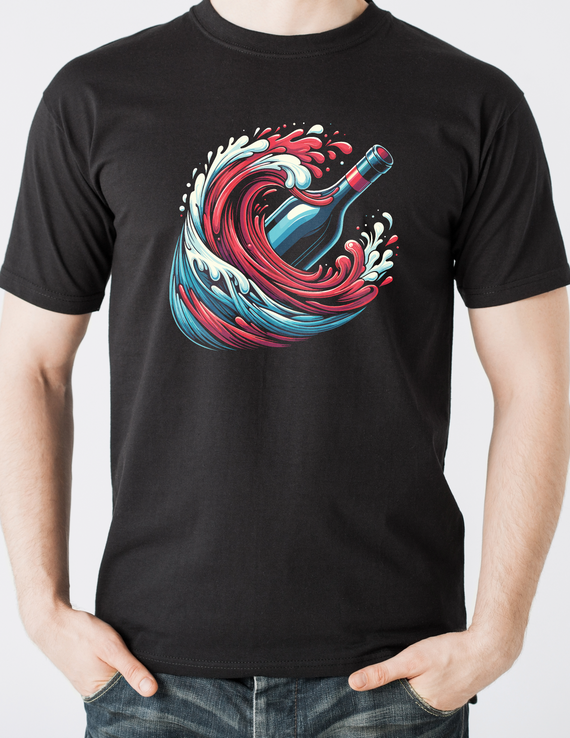 Camiseta - Wine Ocean