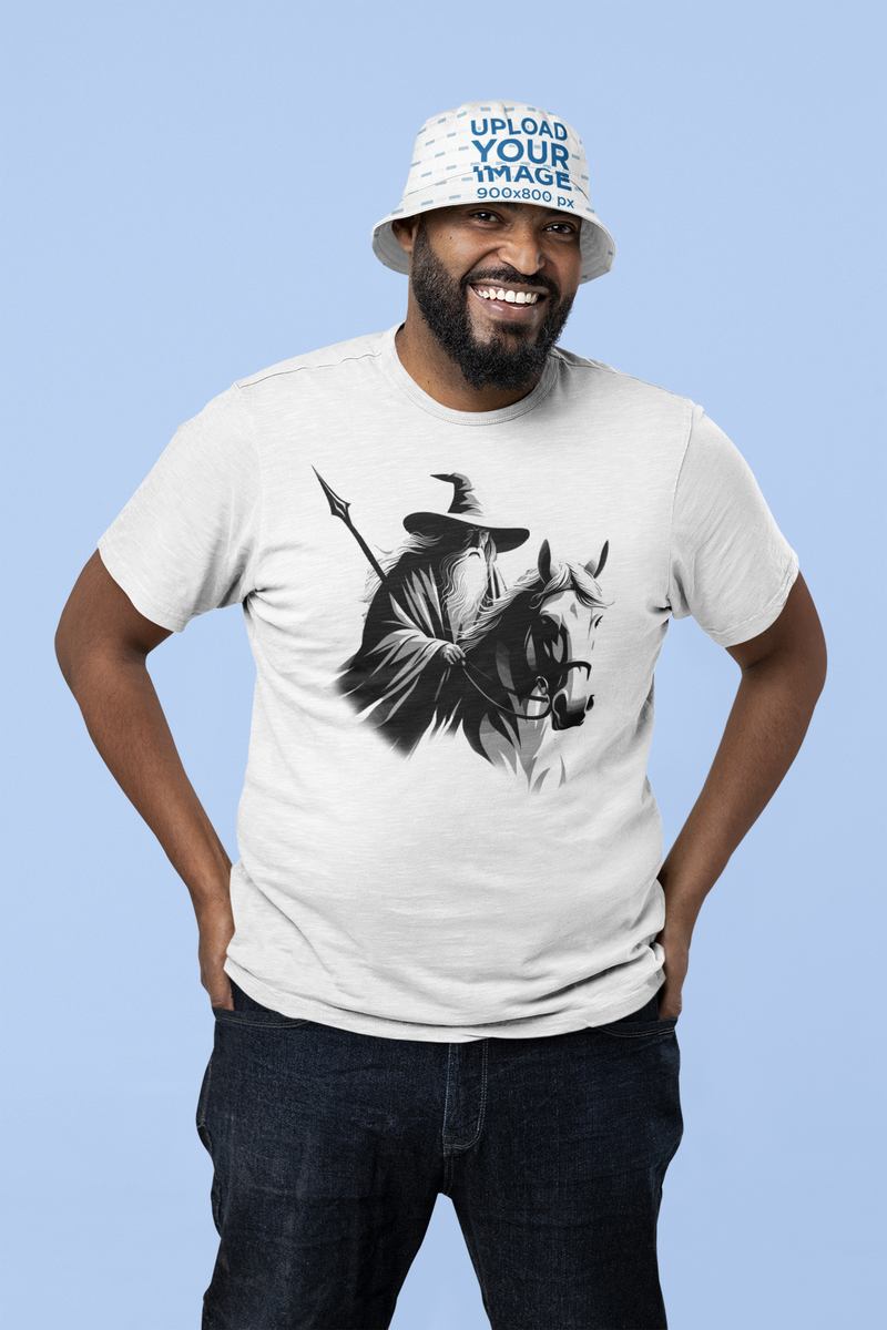 Nome do produto: Camiseta Plus Size Unisex - LOTR Shadowfax