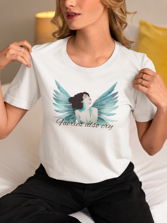 Camiseta  Baby Long - Faeries also cry
