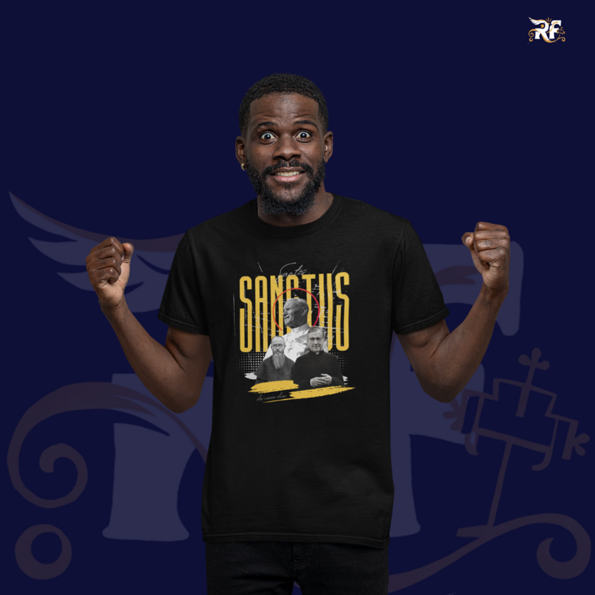 Nome do produto: CAMISETA - SANCTUS (BK)