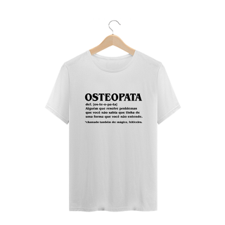 Camiseta Osteopata Def (Estampa Preta)