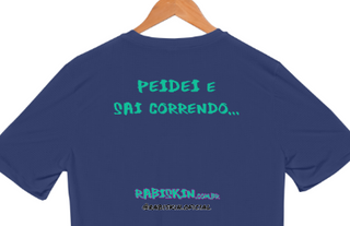 Nome do produtoCamiseta Esportiva Dry UV I Rabiskin PEIDEI I Frente e Costas