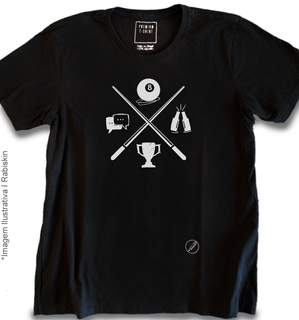 Nome do produtoCamiseta SNOOKER 4 FUN I Rabiskin I Arte Branca