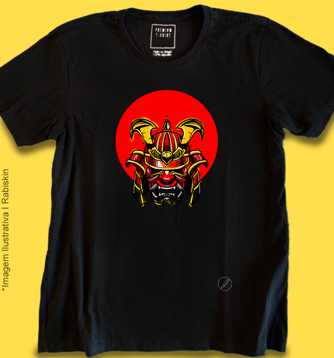 Nome do produto: Camiseta SAMURAI I Rabiskin