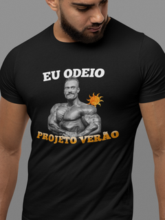 Nome do produtoCamisa Eu Odeio Projeto Verão