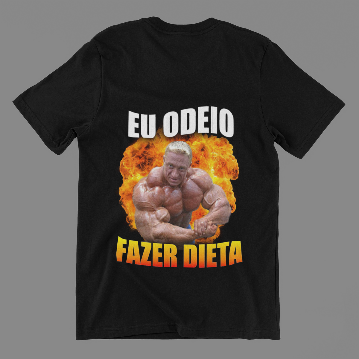 Nome do produto: Camisa Eu Odeio Fazer Dieta