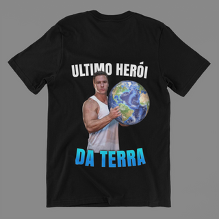 Nome do produtoCamisa Ultimo Herói da Terra Super Xandao