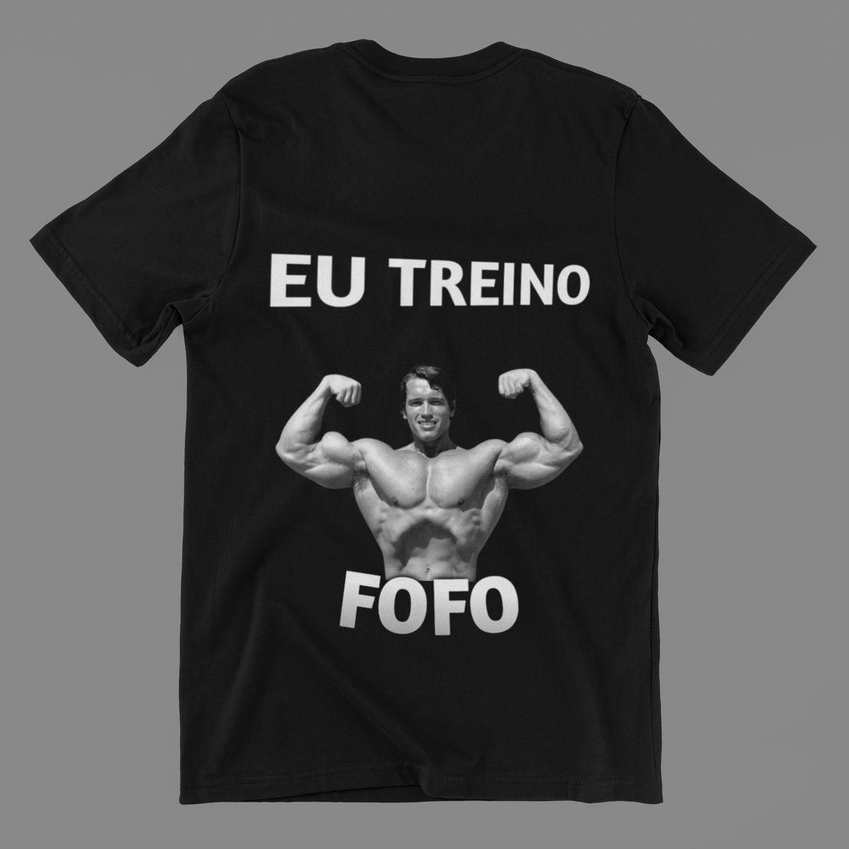 Nome do produto: Camisa Eu Treino Fofo 