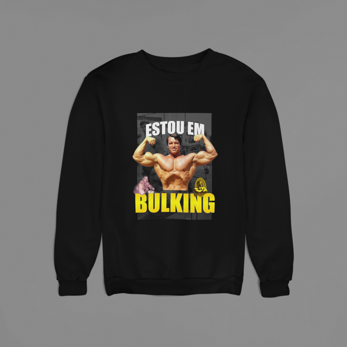 Nome do produto: Moletom Estou em Bulking