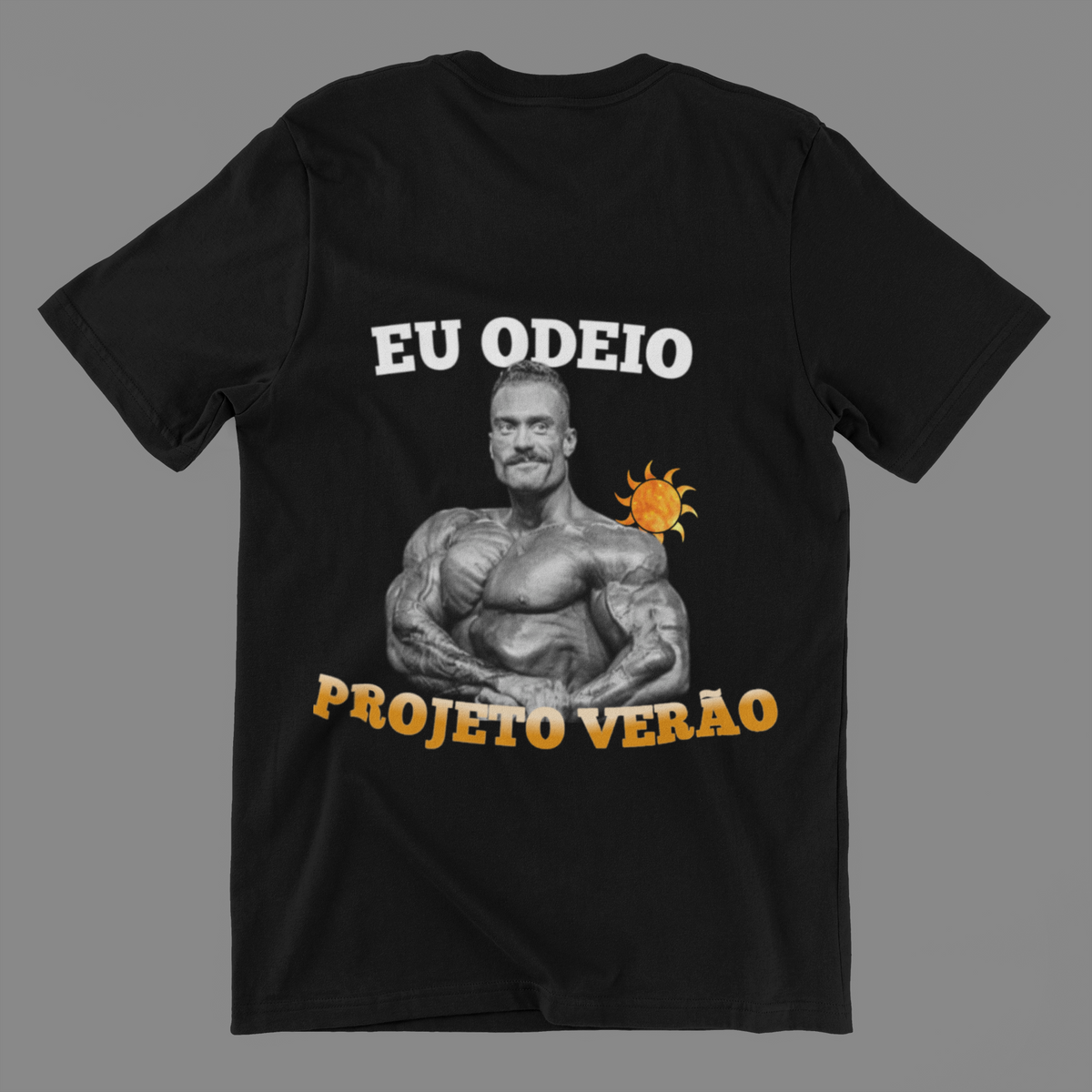 Nome do produto: Camisa Eu Odeio Projeto Verão