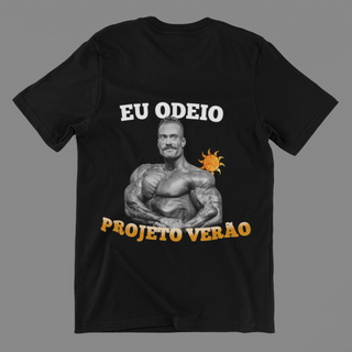 Nome do produtoCamisa Eu Odeio Projeto Verão