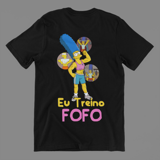 Nome do produtoCamisa Eu Treino Fofo - Marge