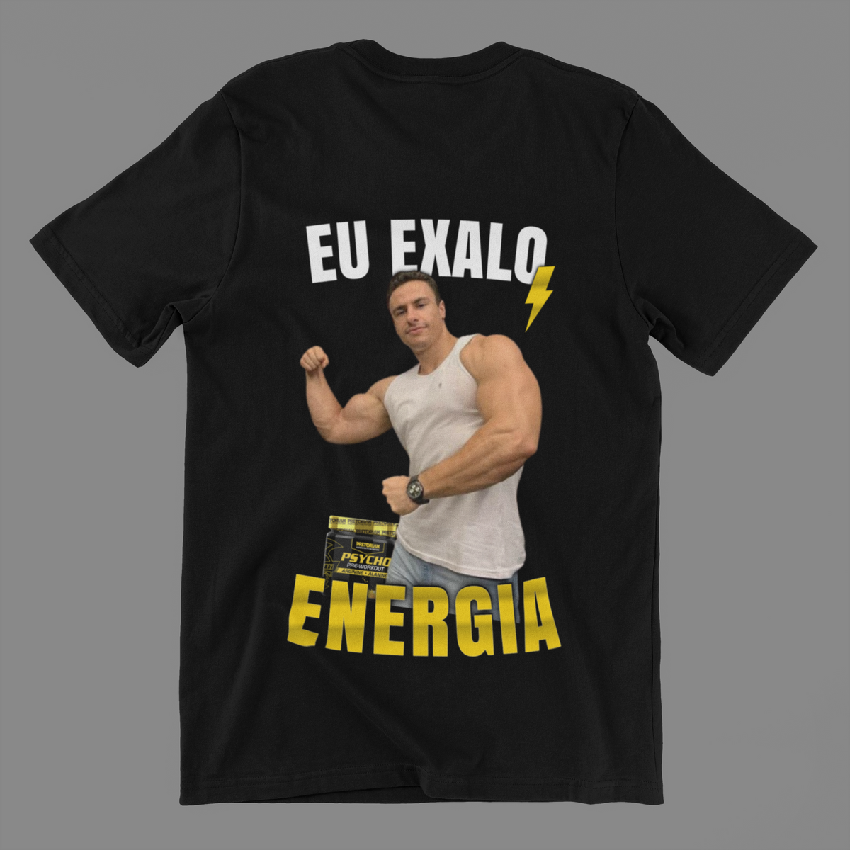 Nome do produto: Camisa Eu Exalo Energia Super Xandao