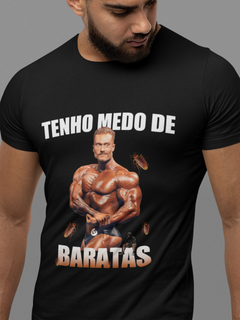 Nome do produtoCamisa Tenho Medo de Baratas