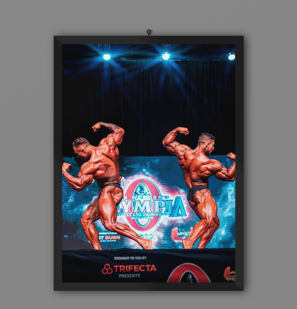 Nome do produto: Poster Ramon vs Cbum - Mr.Olympia 2022