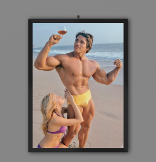 Nome do produtoPoster Arnold On The Beach