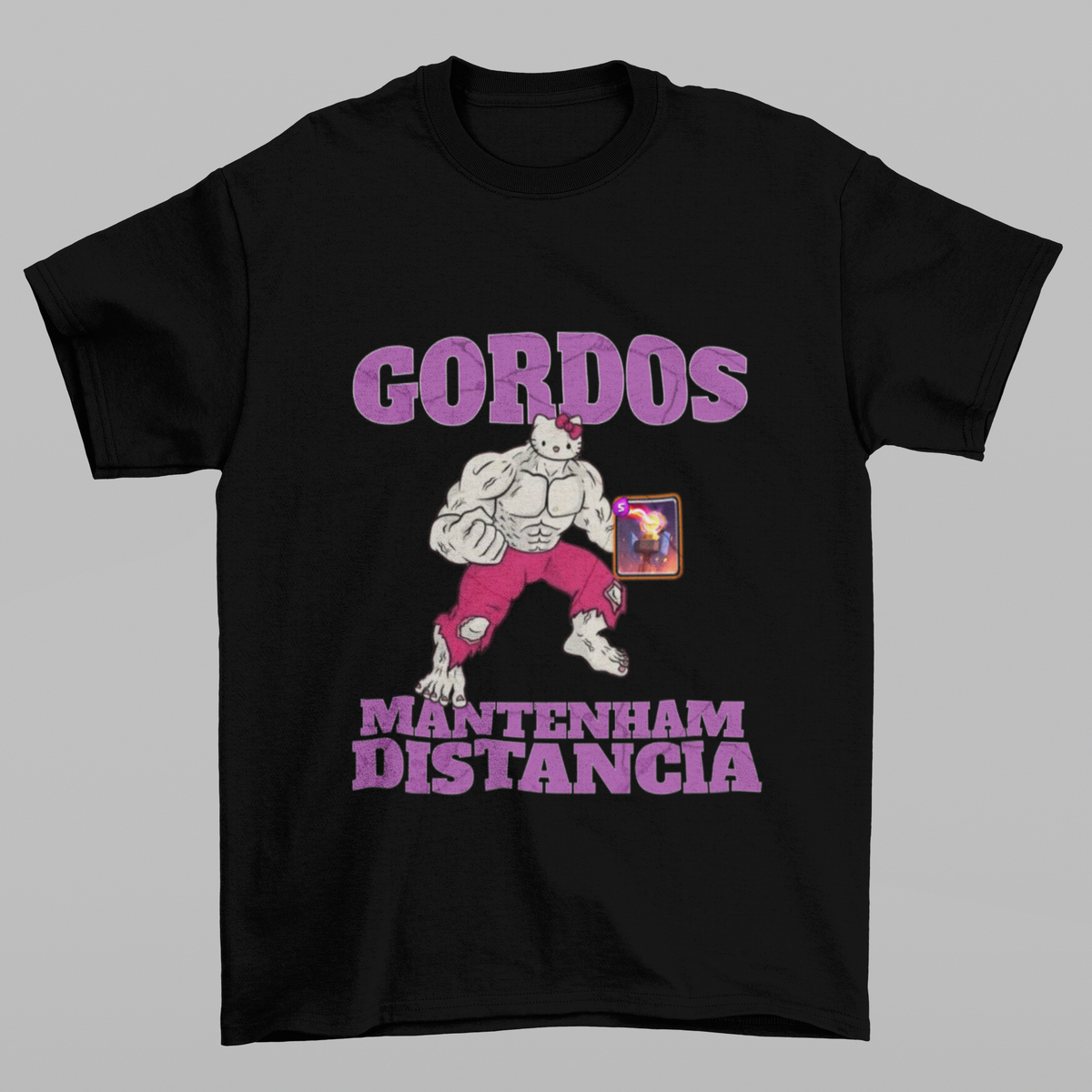 Nome do produto: Gordos Mantenham a Distancia 