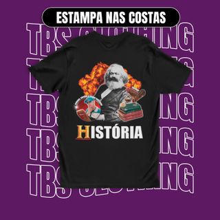 Nome do produto(Estampa nas costas) História 