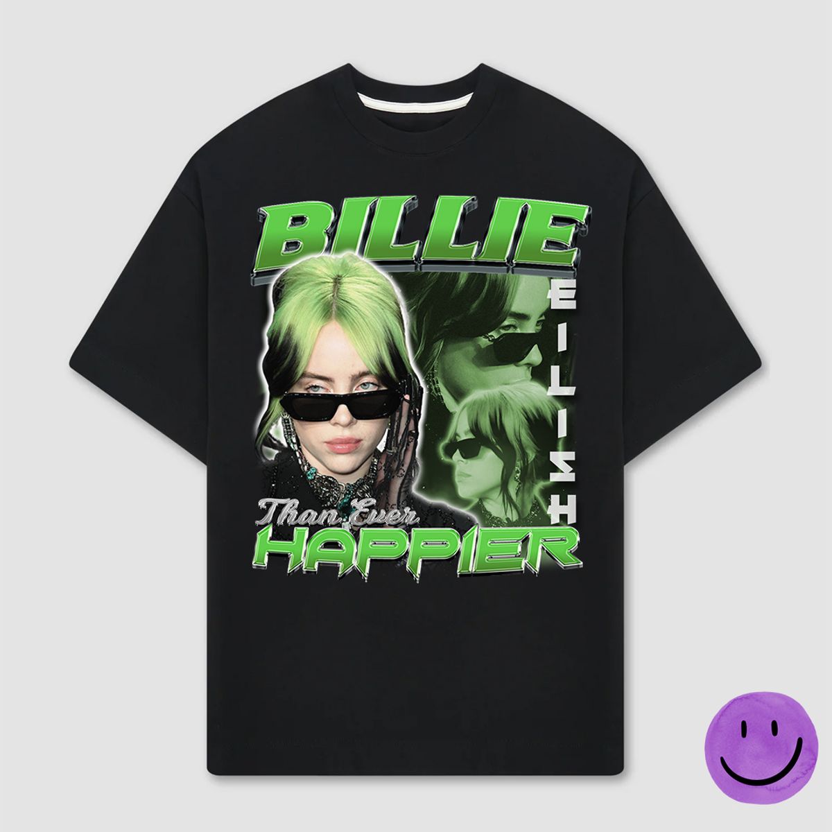 T Shirt Prime Camisa Billie Eilish Happier Than Ever R 79 00 Em A