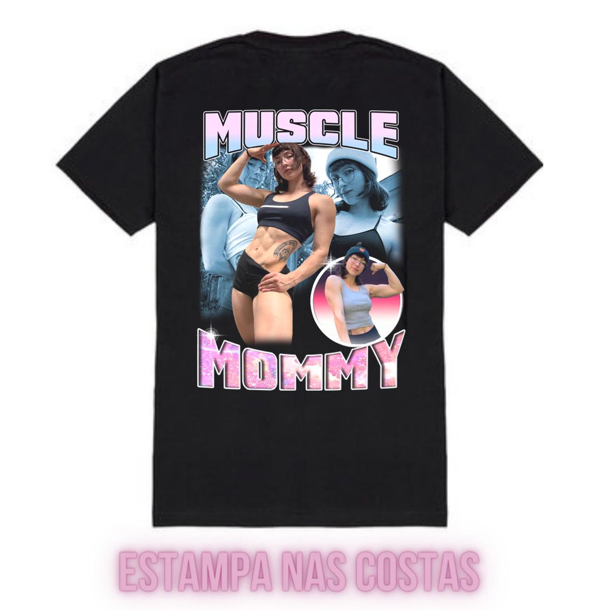 Nome do produto: Muscle mommy leanbeefpatty estampa nas costas