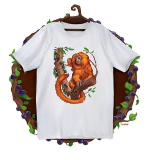 Camiseta Mico-leão-dourado