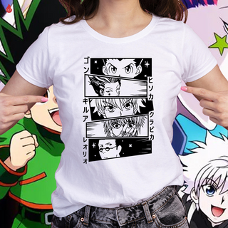 HUNTER X HUNTER ANIME - CAMISETA UNISSEX E BABY LOOK 100% POLIÉSTER