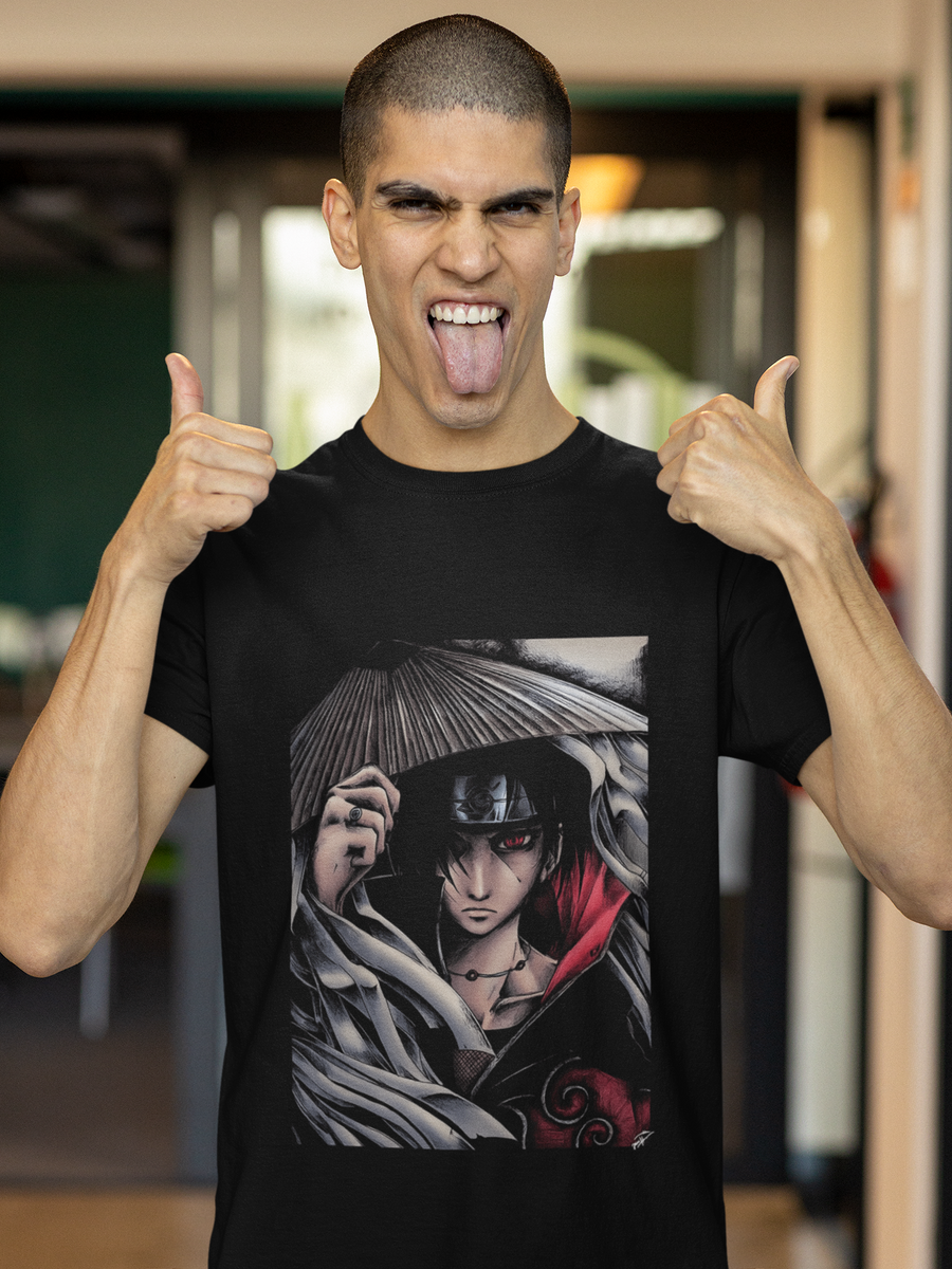 Nome do produto: CAMISA AKATSUKI ITACHI UCHIHA