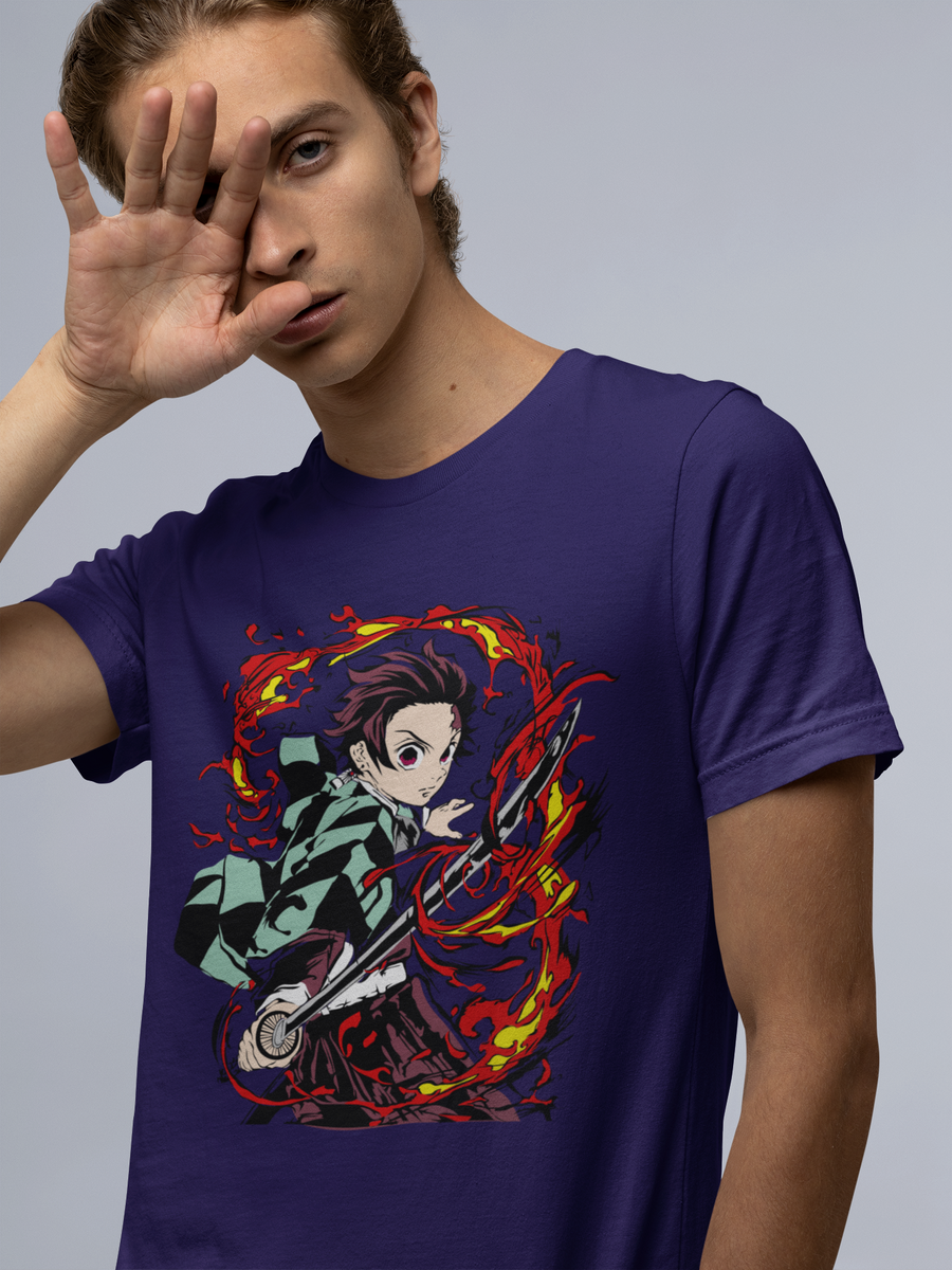 Nome do produto: CAMISA TANJIRO KAMADO -  DEMON SLAYER